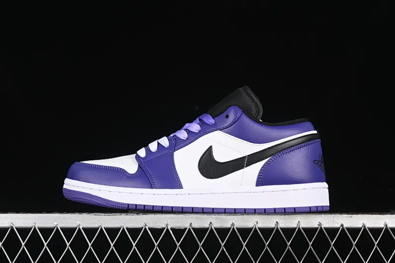 All categories Air Jordan Jordan series basketball shoes Air Jordan 1 Low Air Jordan 1 Low AJ1 Joe 1 grape purple low-top basketball shoes 553558-500